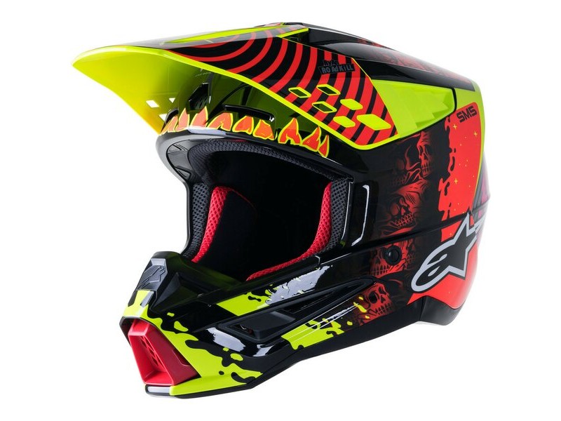 Casca cross-enduro Alpinestars Supertech S-M5 SOLAR FLARE Casca cross-enduro Alpinestars Supertech S-M5 SOLAR FLARE