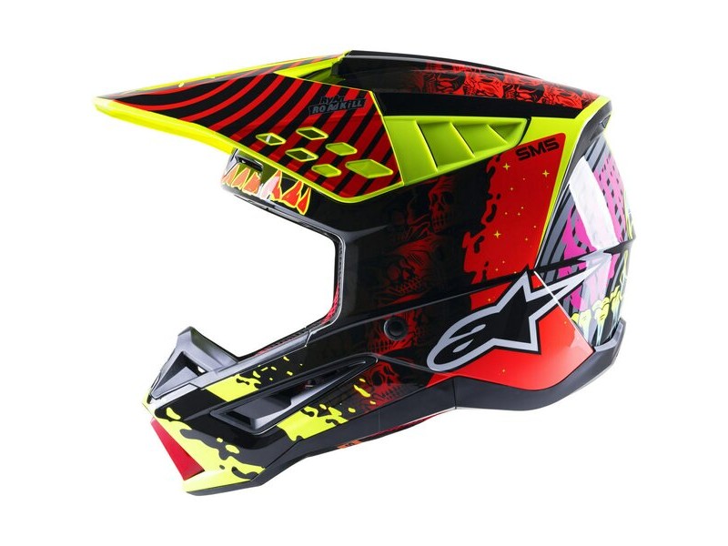 Casca cross-enduro Alpinestars Supertech S-M5 SOLAR FLARE Casca cross-enduro Alpinestars Supertech S-M5 SOLAR FLARE