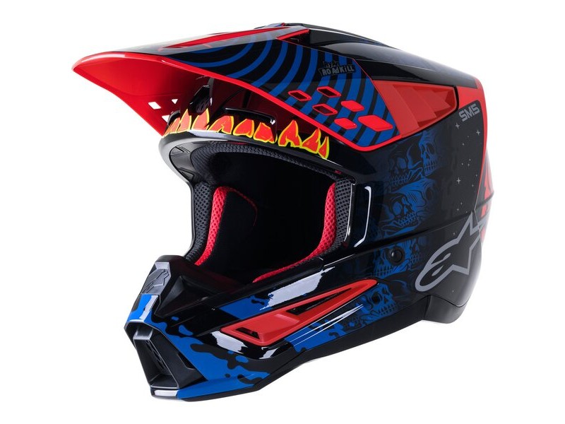 Casca cross-enduro Alpinestars Supertech S-M5 SOLAR FLARE Casca cross-enduro Alpinestars Supertech S-M5 SOLAR FLARE