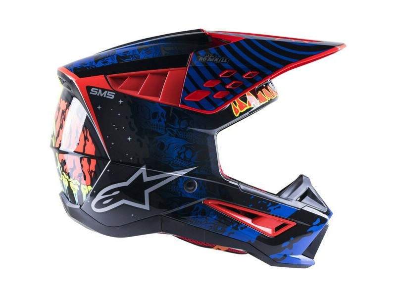 Casca cross-enduro Alpinestars Supertech S-M5 SOLAR FLARE Casca cross-enduro Alpinestars Supertech S-M5 SOLAR FLARE