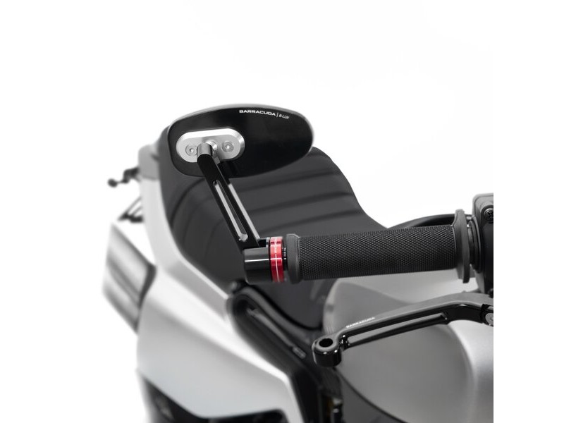 Oglinzi capat de ghidon BARRACUDA SKIN-R BAR END B-LUX