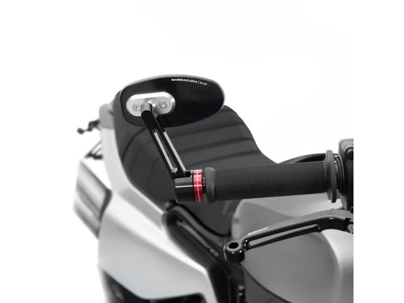 Oglinzi capat de ghidon BARRACUDA SKIN-R BAR END B-LUX