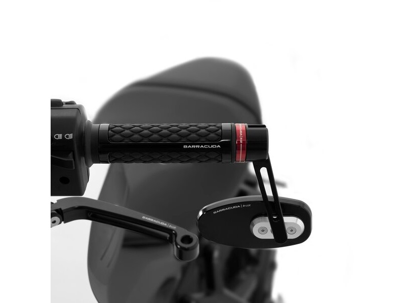 Oglinzi capat de ghidon BARRACUDA SKIN-R BAR END B-LUX