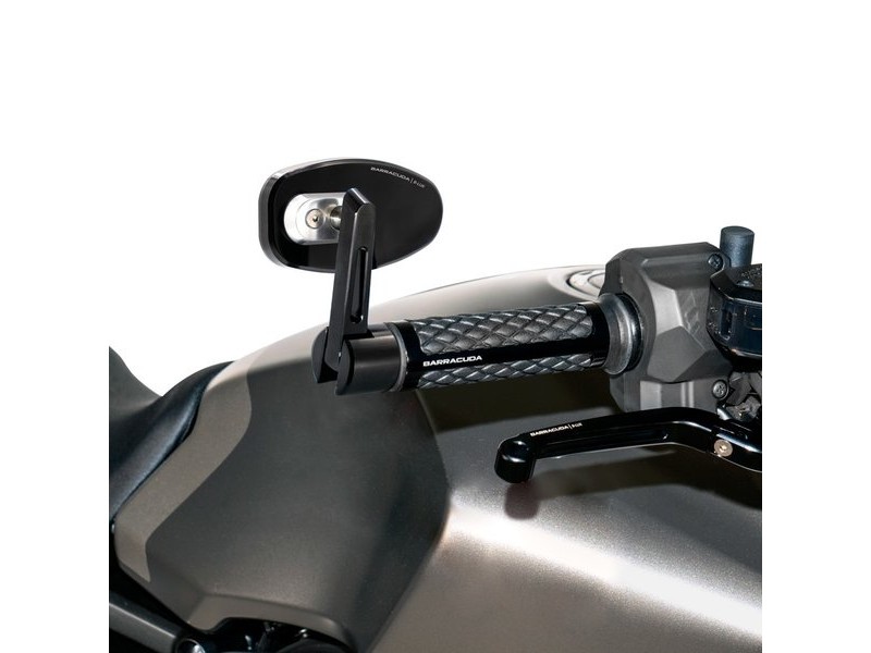 Oglinzi capat de ghidon BARRACUDA SKIN-R BAR END B-LUX