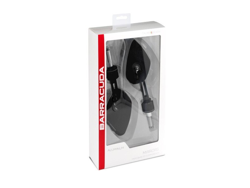 Oglinzi capat de ghidon BARRACUDA SKIN-X BAR END B-LUX Oglinzi capat de ghidon BARRACUDA SKIN-X BAR END B-LUX