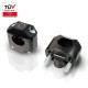 Kit adaptor prinderi ghidon diametru 28-22 BARRACUDA Universala 28mm