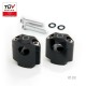 Kit adaptor prinderi ghidon diametru 28-22 BARRACUDA Universala 28mm