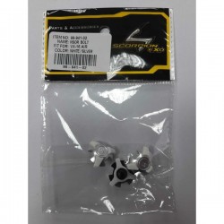Set suruburi cozoroc SCORPION VX-15/16/21 Alb/Argintiu Set suruburi cozoroc SCORPION VX-15/16/21 Alb/Argintiu