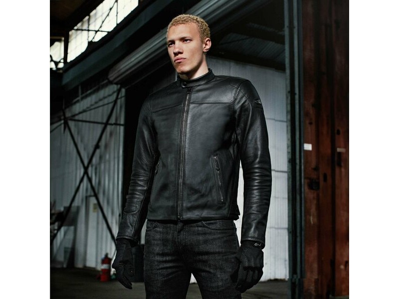 Geaca de piele ALPINESTARS BLACKTRACK