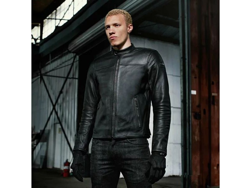 Geaca de piele ALPINESTARS BLACKTRACK Geaca de piele ALPINESTARS BLACKTRACK