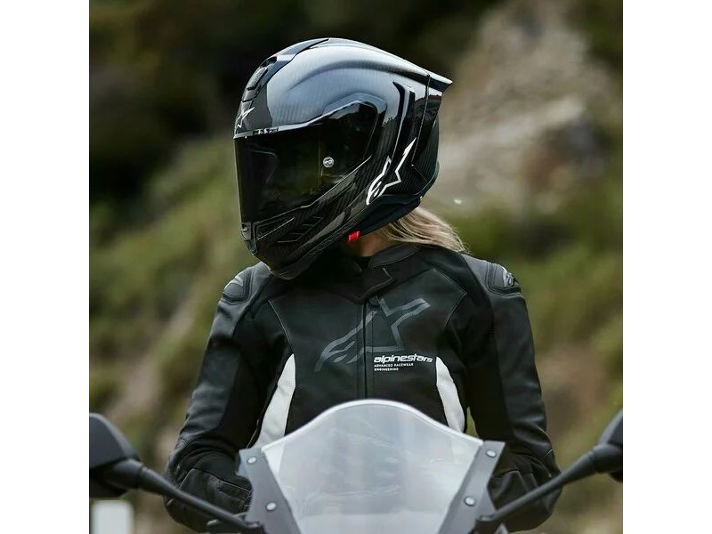 Casca integrala sport ALPINESTARS SUPERTECH R10 CARBON SOLID