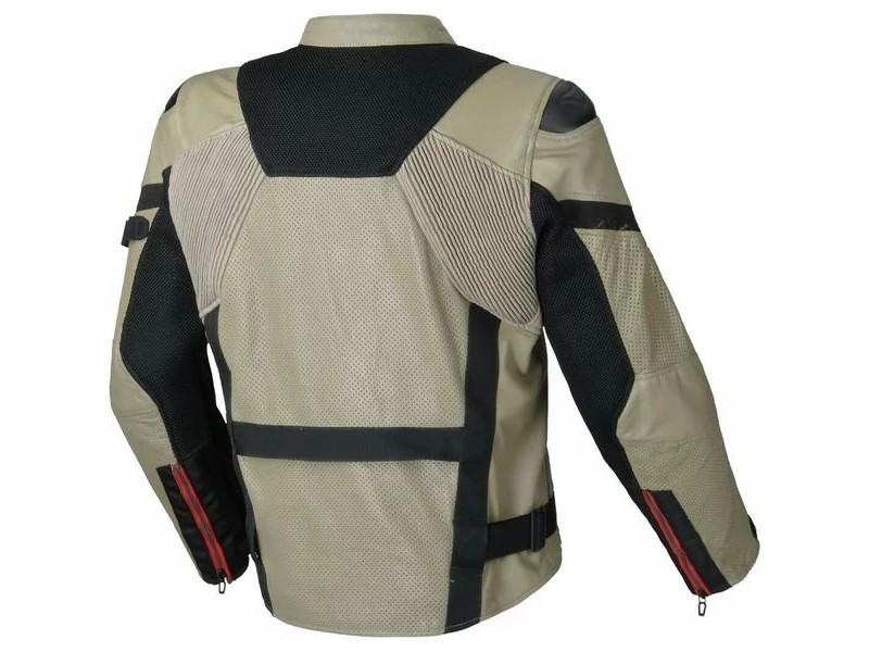 Geaca de vara piele/textil MACNA OLSAN