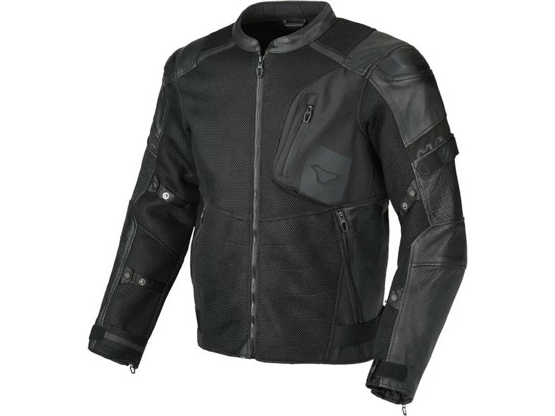 Geaca de vara piele/textil MACNA OLSAN