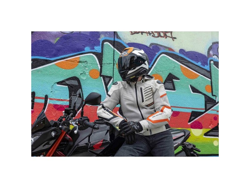 Geaca de vara piele/textil MACNA RISANT Geaca de vara piele/textil MACNA RISANT