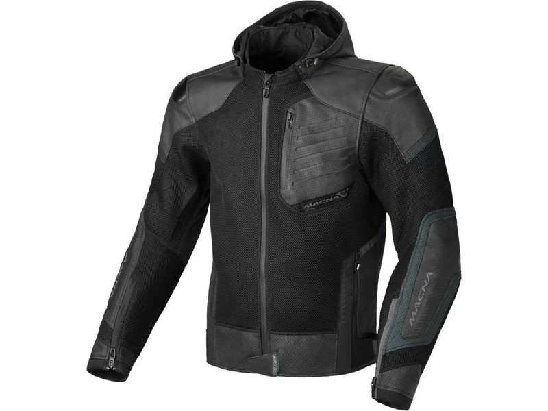 Geaca de vara piele/textil MACNA RISANT