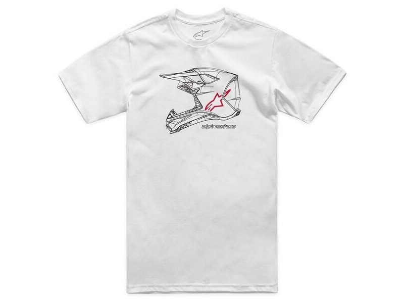 Tricou ALPINESTARS MX HELMET CSF