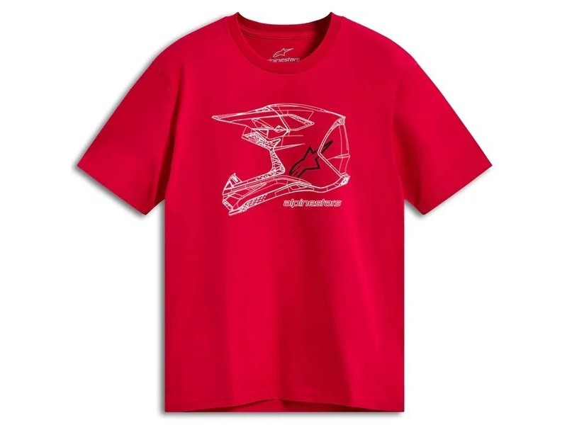 Tricou ALPINESTARS MX HELMET CSF