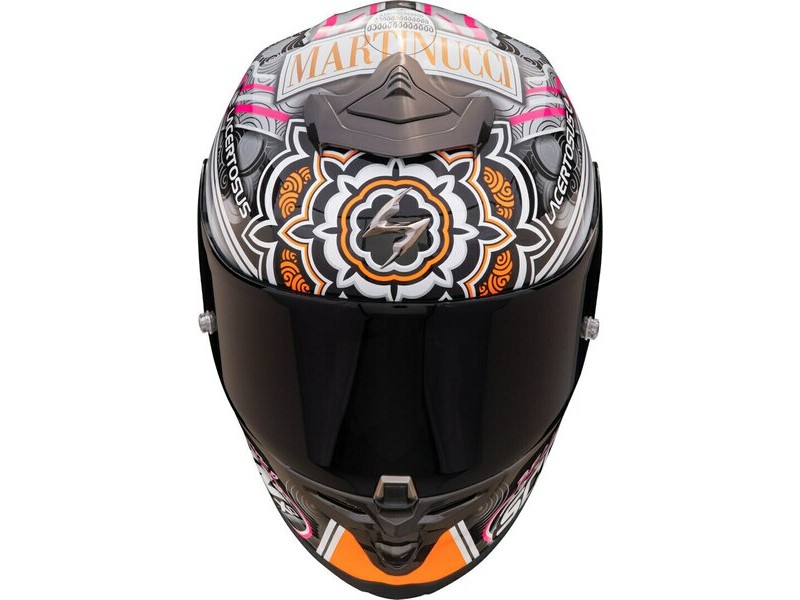 Casca sport SCORPION EXO-R1 EVO AIR FIM Racing #1 Aron Canet Replica