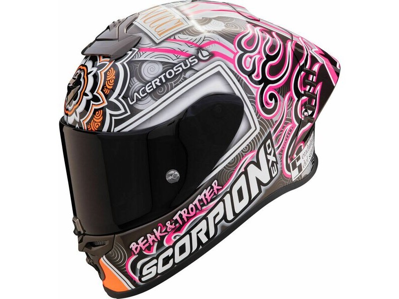 Casca sport SCORPION EXO-R1 EVO AIR FIM Racing #1 Aron Canet Replica