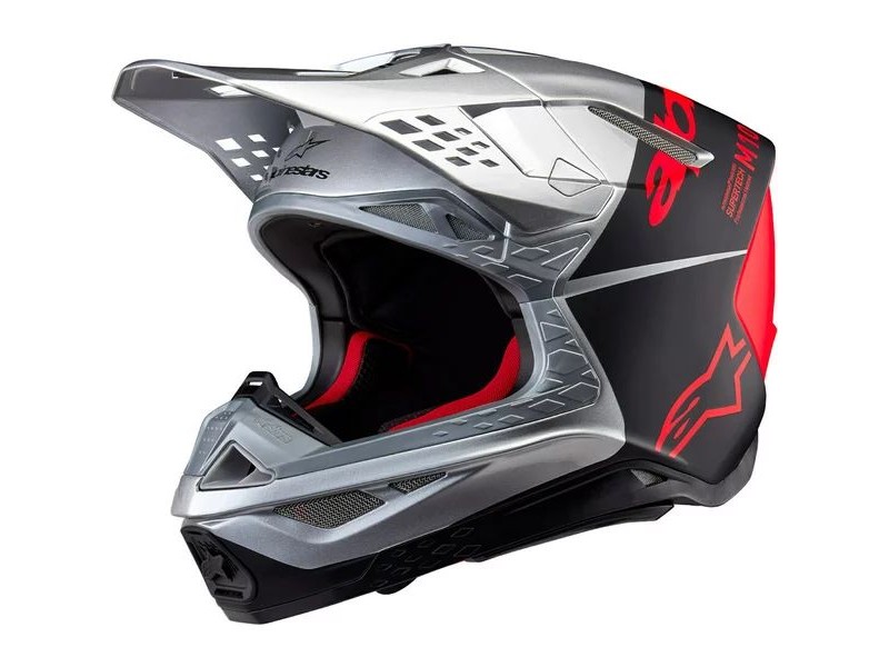 Casca cross-enduro ALPINESTARS SUPERTECH S-M10 FLOOD 2024 ECE 22.06