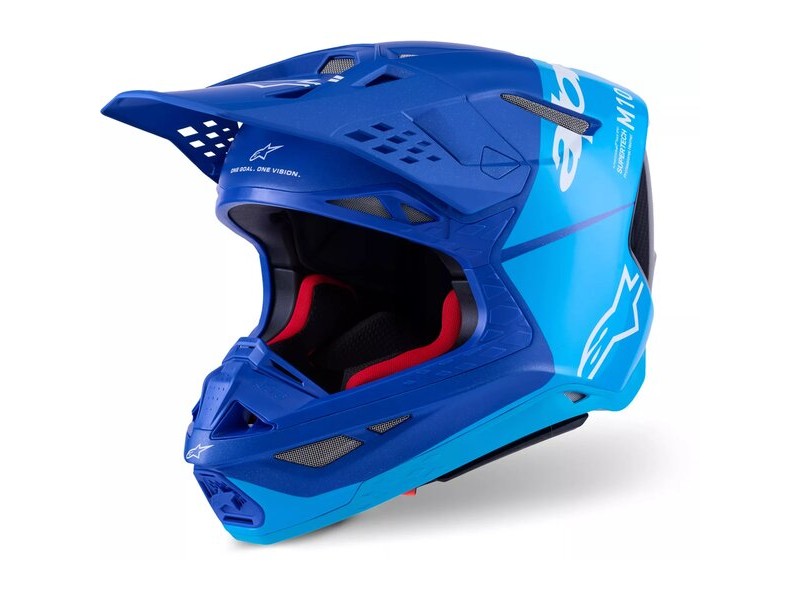 Casca cross-enduro ALPINESTARS SUPERTECH S-M10 FLOOD 2024 ECE 22.06