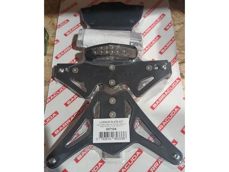 Kit suport numar de inmatriculare BARRACUDA HONDA NC 700/750 S/X (2012-2014) INTEGRA 700/750 (2012-2015)