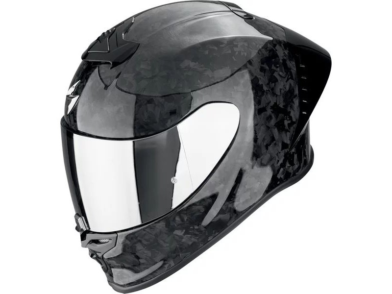 Casca integrala SCORPION EXO R1 EVO II ONYX CARBON AIR SOLID