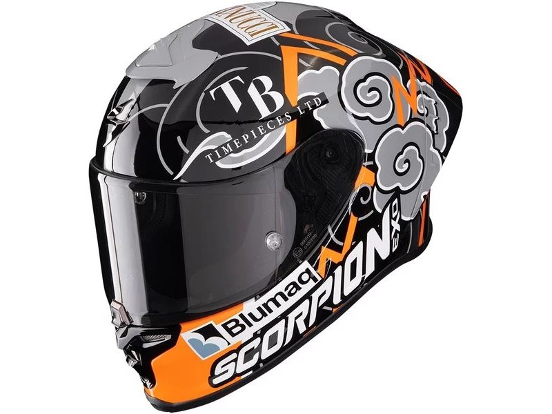 Casca sport SCORPION EXO-R1 EVO AIR FIM Racing #1 Aron Canet Replica 2024 Casca sport SCORPION EXO-R1 EVO AIR FIM Racing #1 Aron Canet Replica 2024