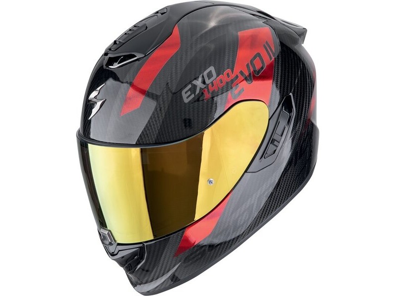Casca integrala SCORPION EXO-1400 EVO II CARBON AIR PLATTED