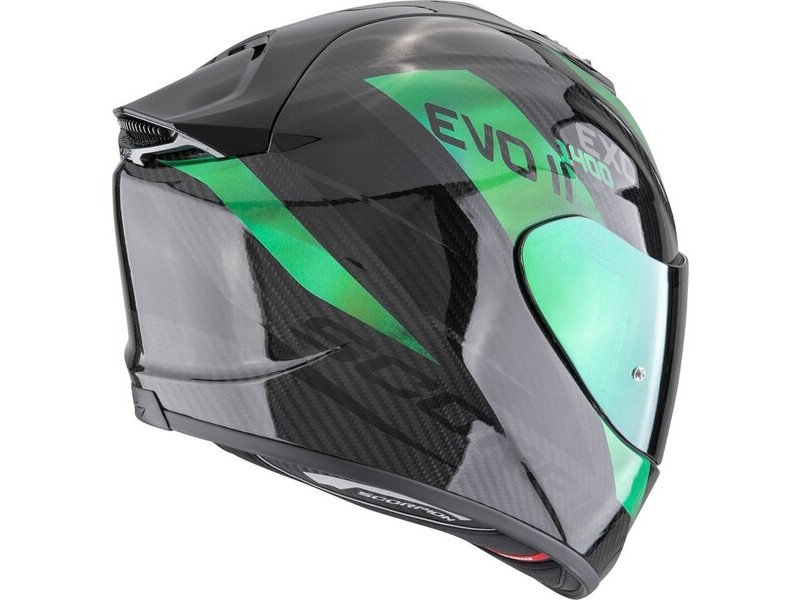 Casca integrala SCORPION EXO-1400 EVO II CARBON AIR PLATTED