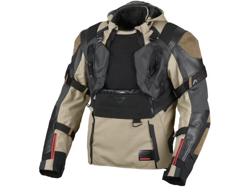 Geaca textil impermeabila touring/adventure MACNA TRYTON Night Eye™