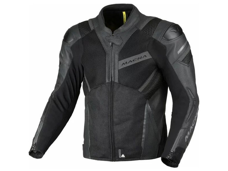 Geaca de vara piele/textil MACNA GALVIC