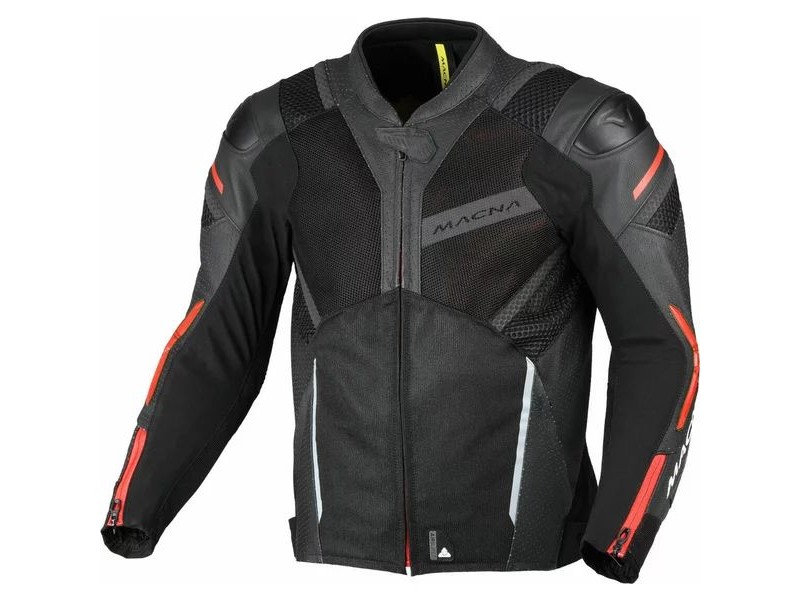 Geaca de vara piele/textil MACNA GALVIC