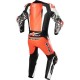 Combinezon de piele 1 piesa ALPINESTARS RACING ABSOLUTE V2 Negru/Alb/Rosu fluo Combinezon de piele 1 piesa ALPINESTARS RACING ABSOLUTE V2 Negru/Alb/Rosu fluo
