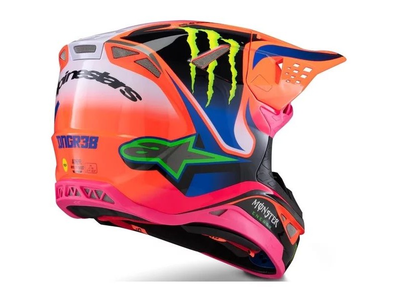 Casca cross-enduro ALPINESTARS SUPERTECH S-M10 DEEGAN MONSTER ECE06