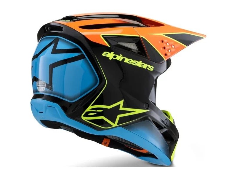 Casca cross-enduro de copii ALPINESTARS S-M3 YOUTH FRAY ECE06