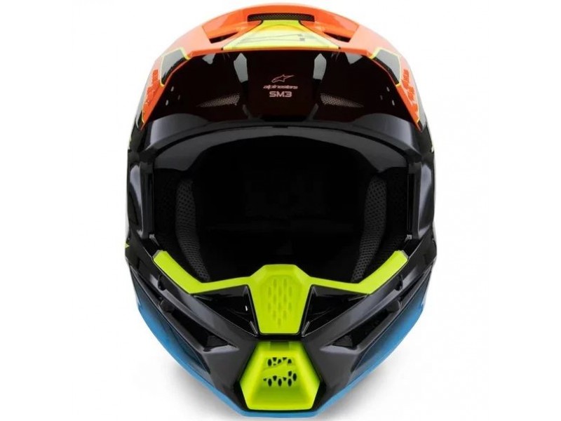 Casca cross-enduro de copii ALPINESTARS S-M3 YOUTH FRAY ECE06