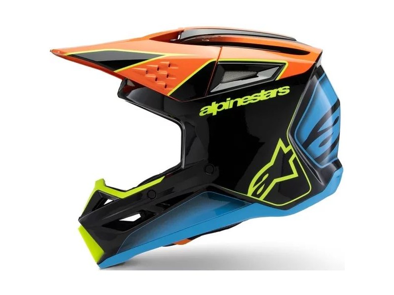 Casca cross-enduro de copii ALPINESTARS S-M3 YOUTH FRAY ECE06