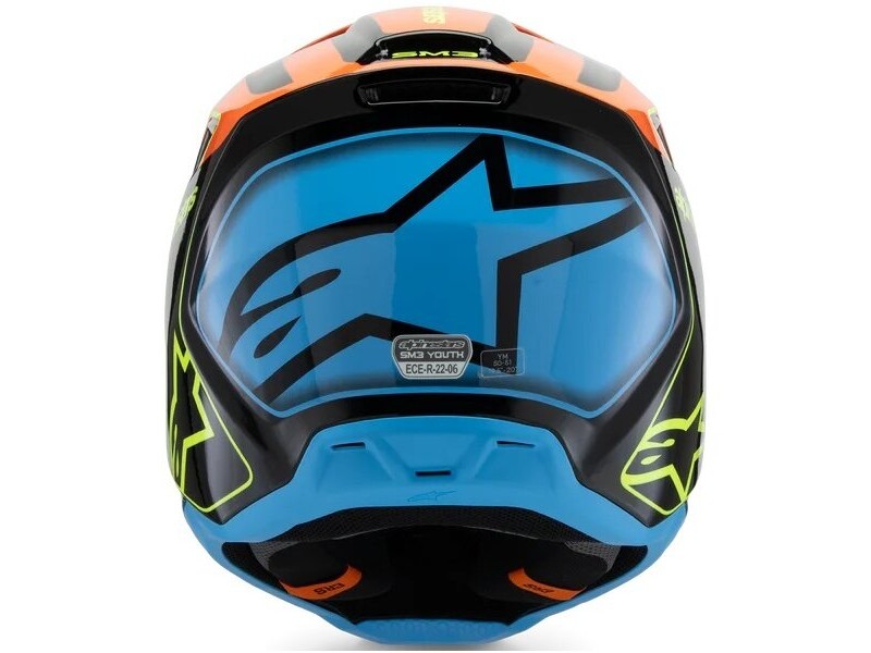 Casca cross-enduro de copii ALPINESTARS S-M3 YOUTH FRAY ECE06 Casca cross-enduro de copii ALPINESTARS S-M3 YOUTH FRAY ECE06