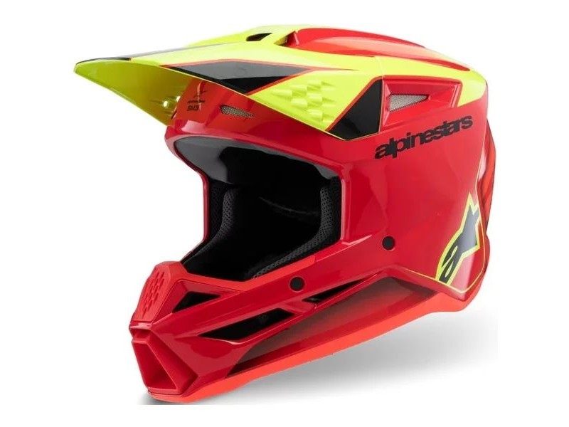 Casca cross-enduro de copii ALPINESTARS S-M3 YOUTH FRAY ECE06