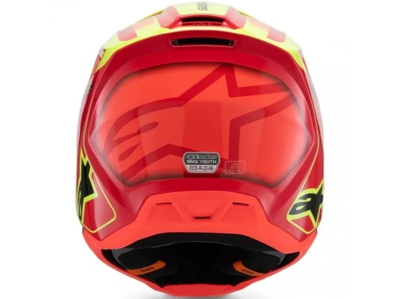 Casca cross-enduro de copii ALPINESTARS S-M3 YOUTH FRAY ECE06