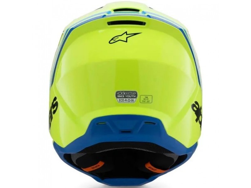 Casca cross-enduro de copii ALPINESTARS S-M3 YOUTH RADIUM ECE06