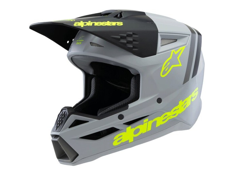 Casca cross-enduro de copii ALPINESTARS S-M3 YOUTH RADIUM ECE06