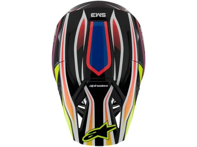 Casca cross-enduro de copii ALPINESTARS S-M3 YOUTH WURX ECE06