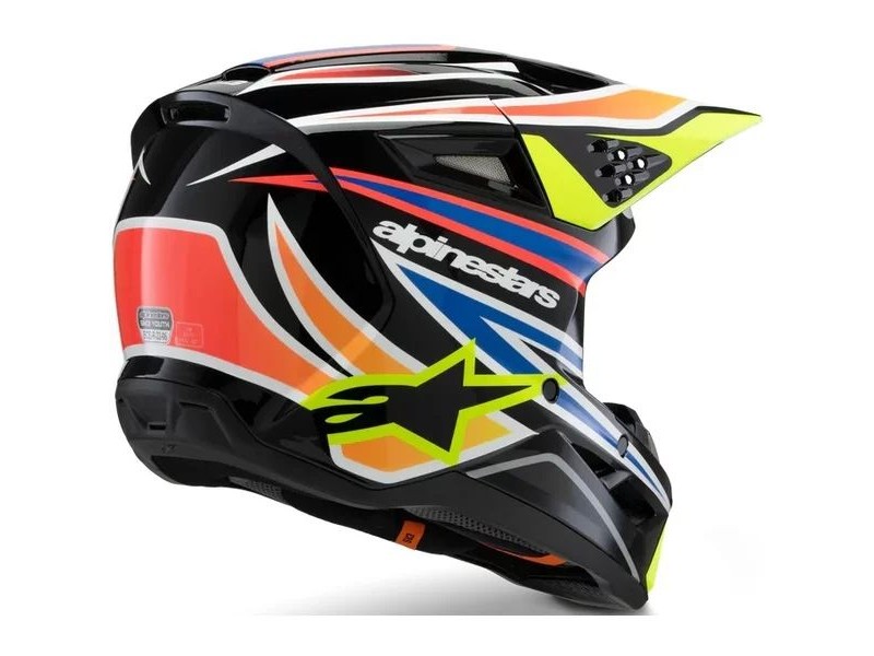 Casca cross-enduro de copii ALPINESTARS S-M3 YOUTH WURX ECE06