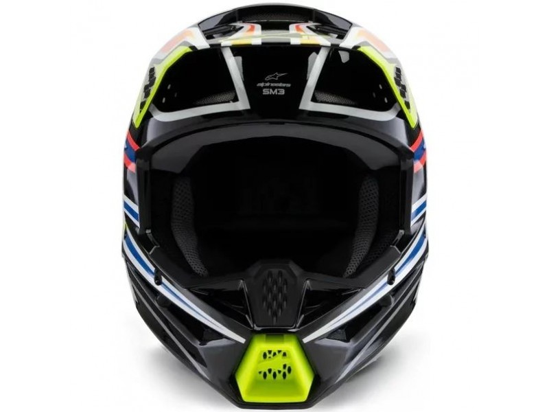 Casca cross-enduro de copii ALPINESTARS S-M3 YOUTH WURX ECE06