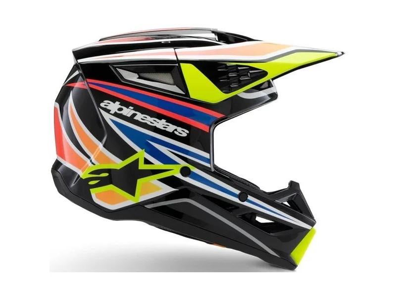 Casca cross-enduro de copii ALPINESTARS S-M3 YOUTH WURX ECE06