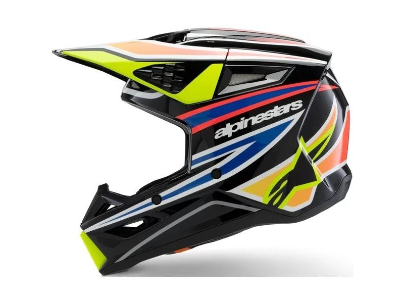 Casca cross-enduro de copii ALPINESTARS S-M3 YOUTH WURX ECE06