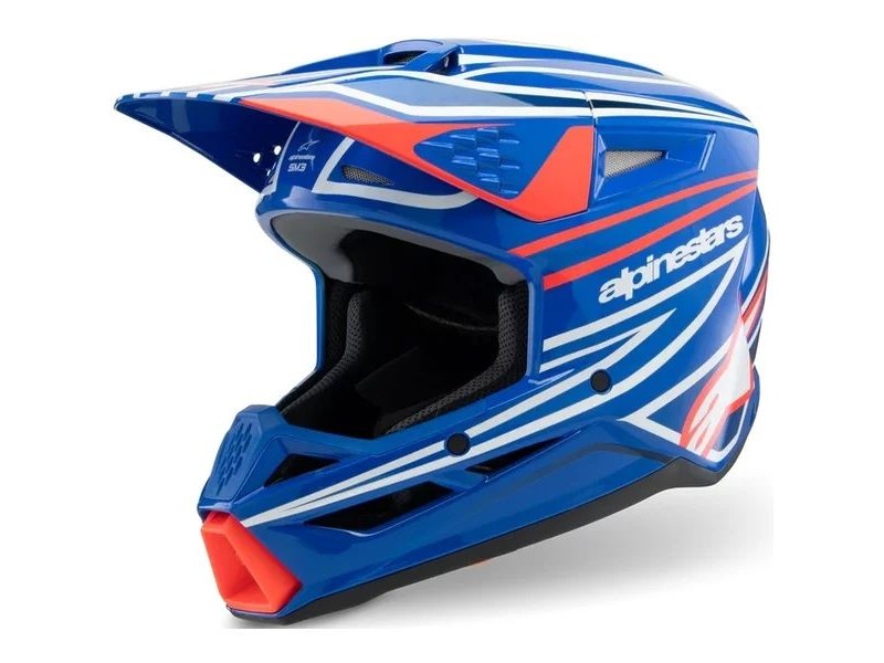 Casca cross-enduro de copii ALPINESTARS S-M3 YOUTH WURX ECE06