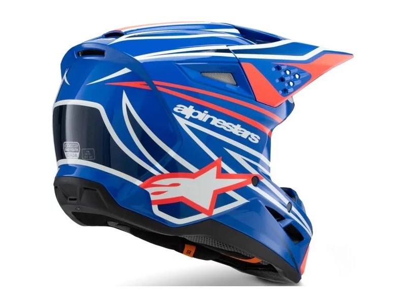 Casca cross-enduro de copii ALPINESTARS S-M3 YOUTH WURX ECE06